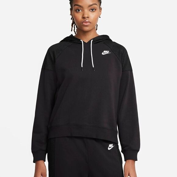 Nike Serena Williams Designer Tennis Hoodie Women's Size Large L Black DD3814 - Picture 9 of 12